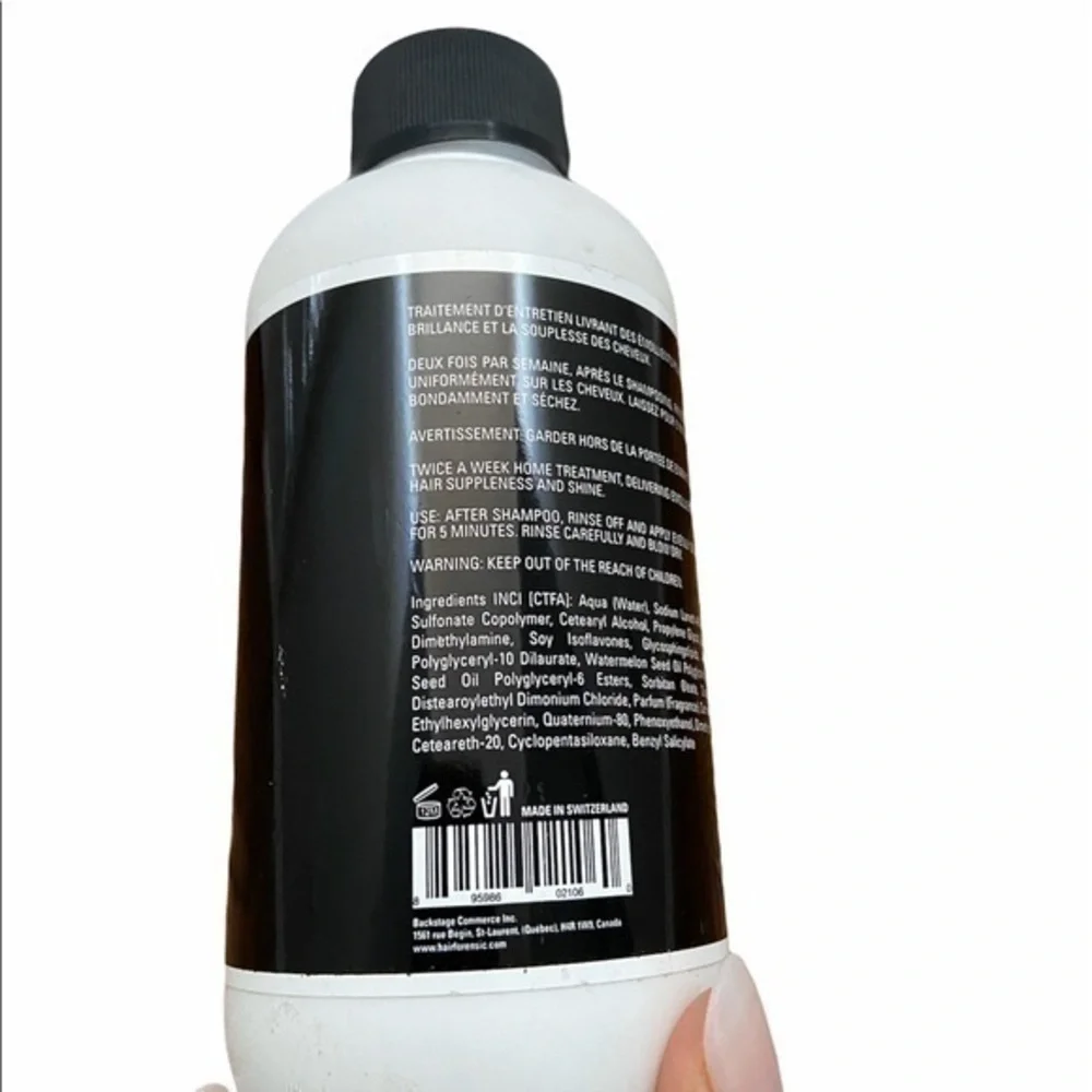 NOT FOR SALE Hair Forensic Laboratories Bondplex Nourisher‎ No 3